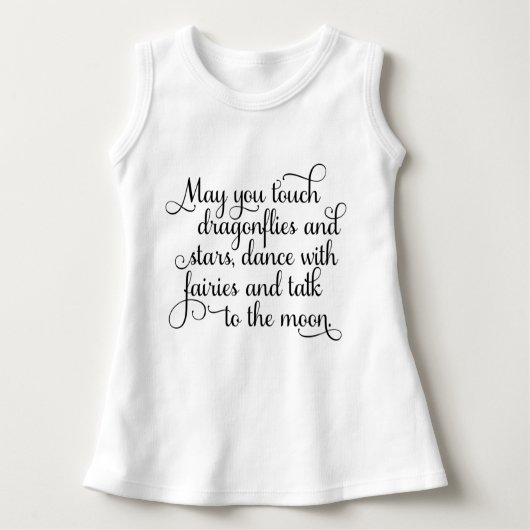 妖精、アイルランドの天恵と踊るように ベビーTシャツ (正面)