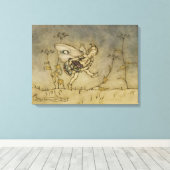 妖精、イラストレーション'真夏の夜の夢から キャンバスプリント (インサイチュ (ウッドフロア))