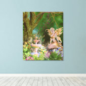妖精 キャンバスプリント (インサイチュ (ウッドフロア))