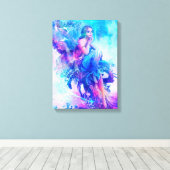 妖精 キャンバスプリント (インサイチュ (ウッドフロア))
