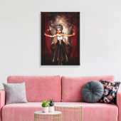 妖精 キャンバスプリント (インサイチュ (リビング))