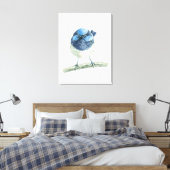 妖精 キャンバスプリント (インサイチュ (寝室))