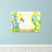 妖精 キャンバスプリント (インサイチュ (ウッドフロア))