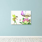 妖精 キャンバスプリント (インサイチュ (ウッドフロア))