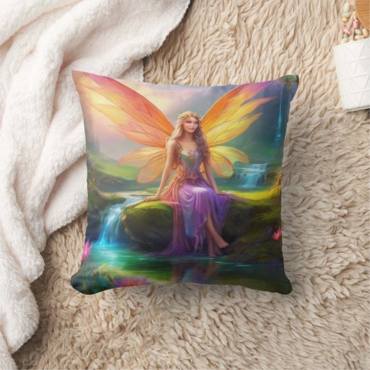 妖精 クッション (ブランケット)
