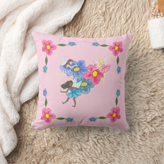 妖精 クッション (ブランケット)