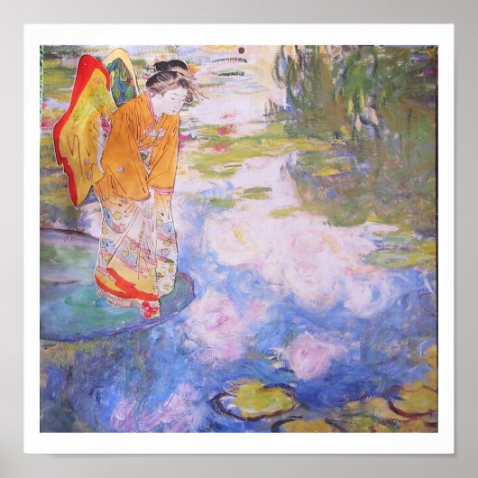 妖精 - コラージュアート ポスター (正面)