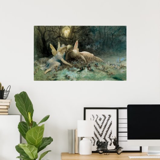 妖精：シェイクスピア描の少年 ポスター (ホームオフィス)