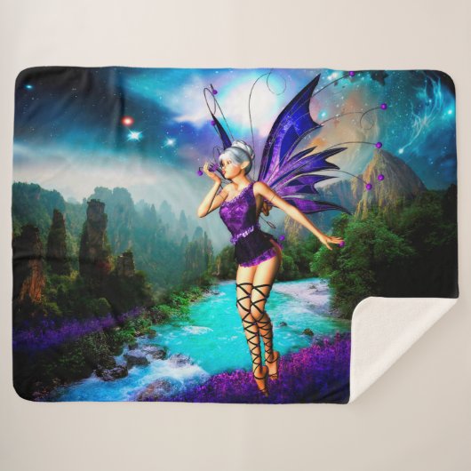 妖精 シェルパブランケット (正面(横))