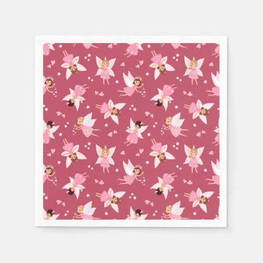 妖精 スタンダードカクテルナプキン (正面)