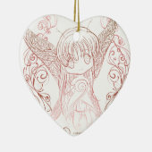 妖精 セラミックオーナメント (右)