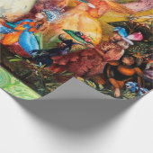 妖精《フェアリーお気に入りのズ》の森の包み ラッピングペーパー (角)