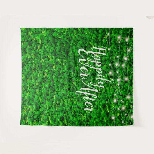 妖精《フェアリー》の灯りの背景結婚を絶えず追う タペストリー (正面(横))