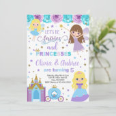 妖精&プリンセスガール兄弟姉妹招待。 招待状 (スタンド正面)