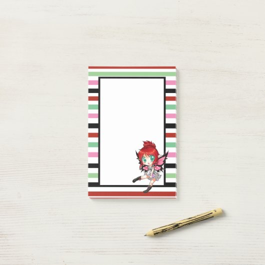 妖精 ポストイット (デスク上)