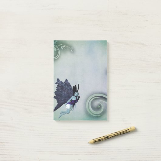 妖精 ポストイット (デスク上)