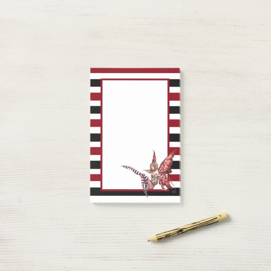 妖精 ポストイット (デスク上)