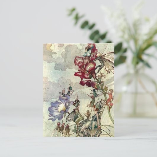 「妖精」 ポストカード (スタンド正面)