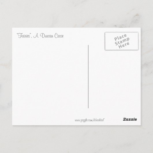 「妖精」 ポストカード (裏面)