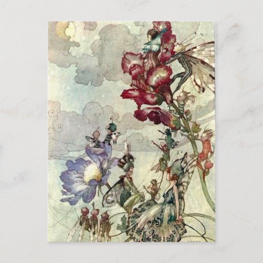 「妖精」 ポストカード (正面)