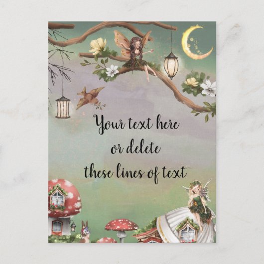妖精 ポストカード (正面)