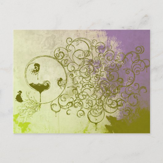 妖精 ポストカード (正面)