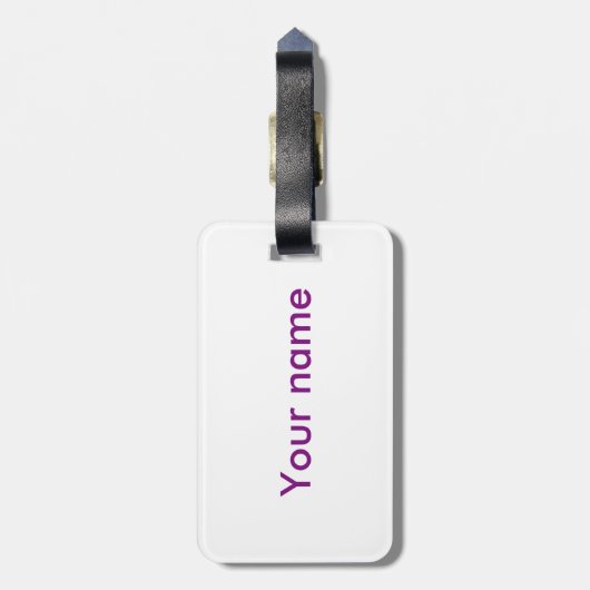 妖精 ラゲッジタグ (裏面縦)