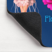 妖精《植物》百日草花神のスマイル 感動的 マウスパッド (コーナー)