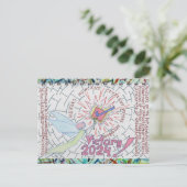 妖精/翼の勝利24有権者チェックマークスターバスト ポストカード (スタンド正面)