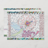 妖精/翼の勝利24有権者チェックマークスターバスト ポストカード (正面/裏面)