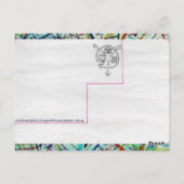 妖精/翼の勝利24有権者チェックマークスターバスト ポストカード (裏面)