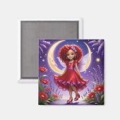 妖精 – 赤い磁石 マグネット (正面/裏面)