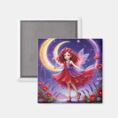 妖精 – 赤い磁石 マグネット (正面/裏面)