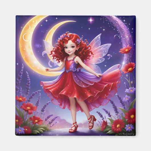 妖精 – 赤い磁石 マグネット (正面)