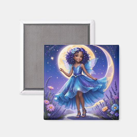 妖精 – 青 マグネット (正面/裏面)