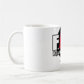 妖精! - F@#KすべてのYall! コーヒーマグカップ (左)
