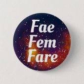 妖精/Fem/運賃カスタマイズ可能な銀河系代名詞 缶バッジ (正面)