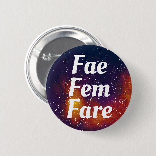 妖精/Fem/運賃カスタマイズ可能な銀河系代名詞 缶バッジ (正面&裏面)