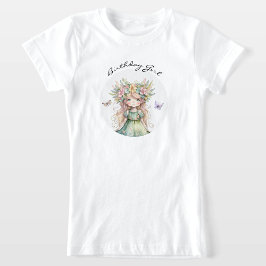 妖精Tシャツ(誕生日ガール) Tシャツ