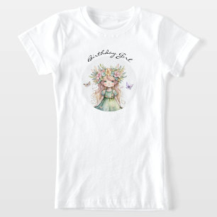 妖精Tシャツ(誕生日ガール) Tシャツ