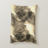 妙な抽象芸術モザイク音 アクセントクッション (裏面(縦))