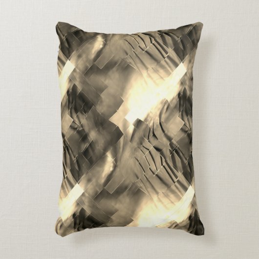 妙な抽象芸術モザイク音 アクセントクッション (正面(垂直))