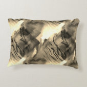 妙な抽象芸術モザイク音 アクセントクッション (裏面)