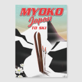妙高 日本 スキーポスター (正面)