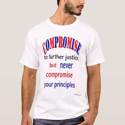 妥協Tシャツ Tシャツ (正面)