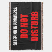 妨げないで下さい スローブランケット (正面縦)