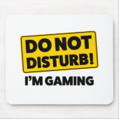 妨げないで下さい! 私は賭博です マウスパッド (正面)