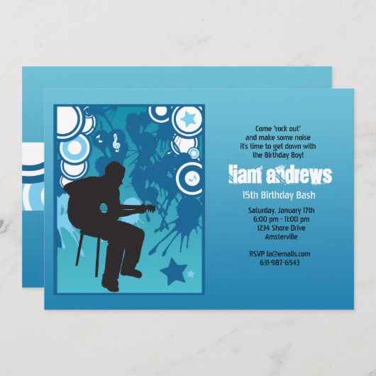 妨害招待状 招待状 (正面/裏面)