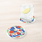 妨害砂岩セラミックコースター コースター (側面)