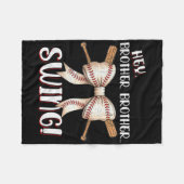 妹おもしろいを販売Hey Brother Swing Sell K フリースブランケット (正面(横))